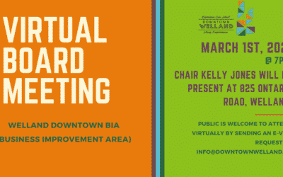 Upcoming WDBIA Virtual Board Meeting March 2021