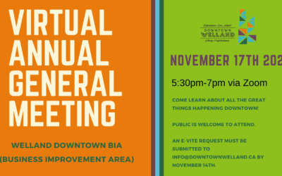 Virtual Annual General Meeting – November 17th